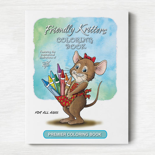 Friendly Kritters Premium Coloring Book