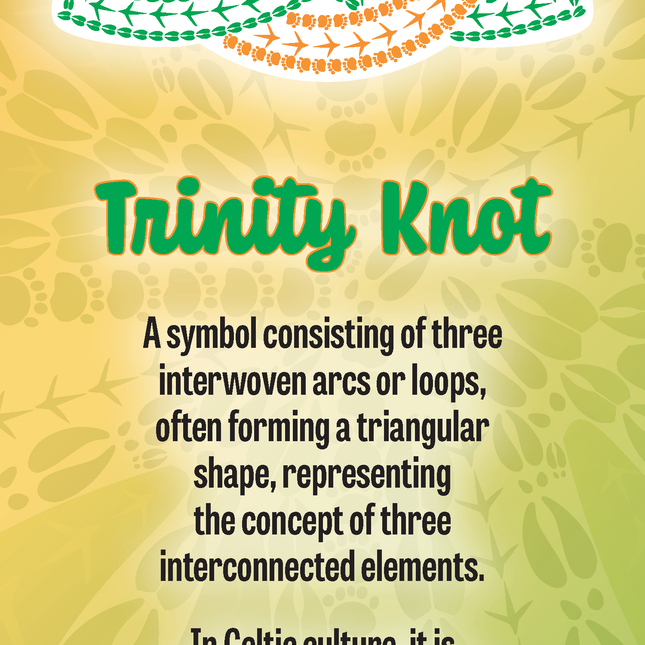 Trinity Knot | Wild Animal Tracks Bookmark