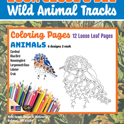 XL Animal Coloring Pages