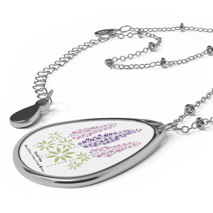 Lupine Oval Necklace