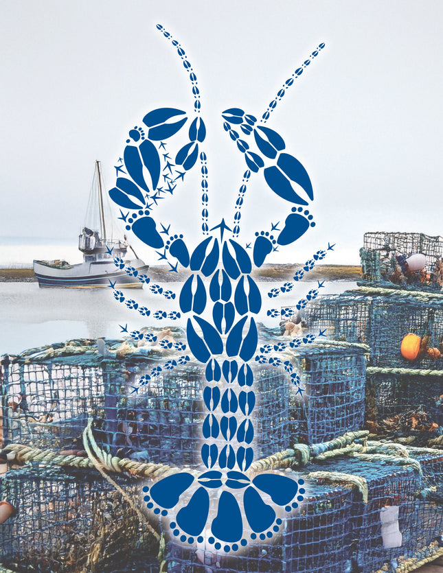 Blue Lobster Stationery