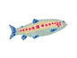 8 Trout Note Card Cello Pack - Animal Track Designs