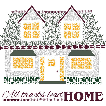All Tracks Lead Home Magnet