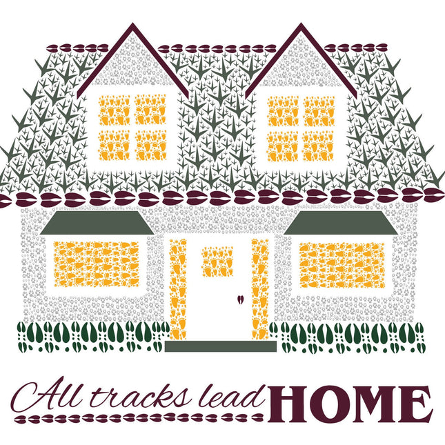 All Tracks Lead Home Magnet
